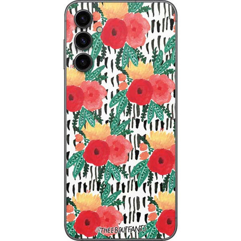 Bouffants and Broken Hearts Bouquets Print 3 Galaxy A14 5G Skin